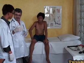 Asian gay physician uses BDSM techniques on young homosexual patient
