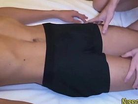 Japanese twink gets his ass ridden in HD