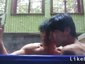 Japanese gay boy Seiya Hakone's wild date with anal sex fun