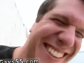 Young gay Asian boy indulges in sexual encounter with security guard Krys in a mall