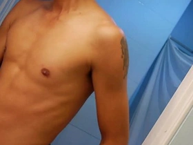 Thai twink gets kinky with his toys