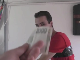 A solo trip to the tanning salon turns into a steamy encounter with a young gay stud
